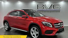 Red Used 2017 Mercedes GLA200 AMG Line Premium Plus SUV | £12,994 (Fair price)