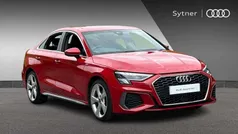 Red Used 2022 Audi A3 S-Line Sedan | £22,250 (Fair price)