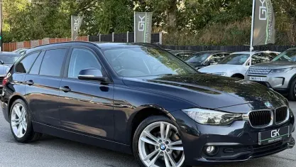 Used BMW 320 Performance 190 HP (139 kW) 2015 Blue Estate