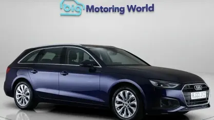 Used Audi A4 150 HP (110 kW) 2022 Blue Estate