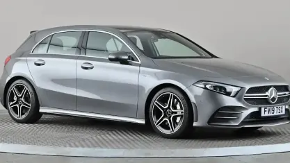 Used Mercedes A35 AMG Premium Plus 306 HP (225 kW) 2019 Grey Hatchback