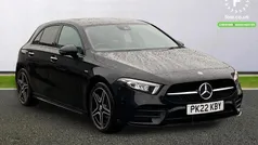 Black Used 2022 Mercedes A250 AMG Line Premium Hatchback | £21,699 (Fair price)