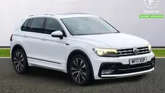 White Used 2017 VW Tiguan R-line SUV | £18,399 (Fair price)