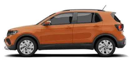 Used VW T-Cross SEL 116 HP (85 kW) 2019 Orange SUV