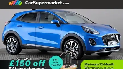 Used Ford Puma Titanium 125 HP (91 kW) 2025 Blue SUV