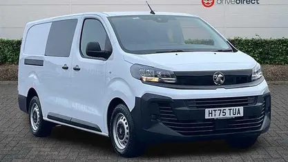 New Vauxhall Vivaro 150 HP (110 kW) 2025 Solid  kaolin white MPV