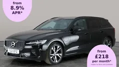 Black Used 2021 Volvo V60 R-Design Estate | £15,017 (Fair price)