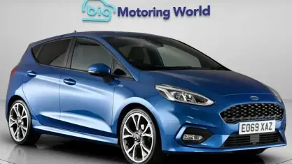Used Ford Fiesta ST-Line X 125 HP (91 kW) 2019 Blue Hatchback