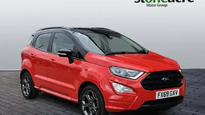 Used Ford Ecosport ST-Line 125 HP (91 kW) 2022 Red SUV