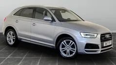 Silver Used 2017 Audi Q3 S-Line SUV | £13,195 (Fair price)