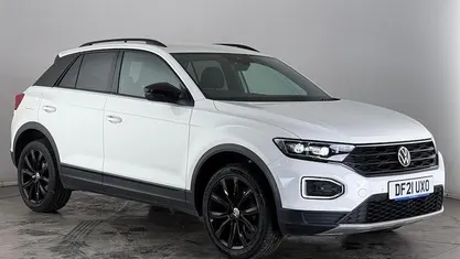 Used VW T-Roc Black Edition 150 HP (110 kW) 2021 White SUV