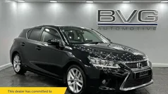 Black Used 2017 Lexus CT200h Hatchback | £10,494 (Fair price)