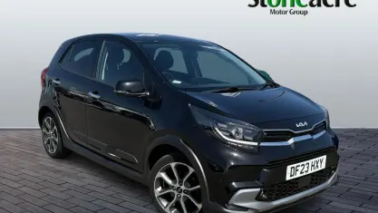 Used Kia Picanto X-Line 67 HP (49 kW) 2023 Black Hatchback