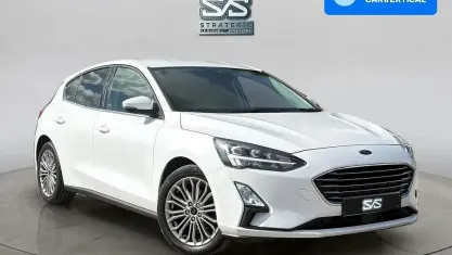 Used Ford Focus Titanium X 125 HP (91 kW) 2021 White Hatchback