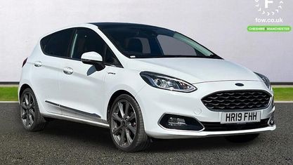 Używany Ford Fiesta Vignale 140 KM (102 kW) 2019 Biały Hatchback