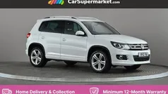 White Used 2015 VW Tiguan R-line SUV | £10,997 (Fair price)