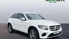 White Used 2018 Mercedes GLC220 AMG line SUV | £18,295 (Good price)