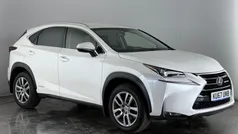 White Used 2017 Lexus NX300h Luxury Line SUV | £16,500 (Fair price)