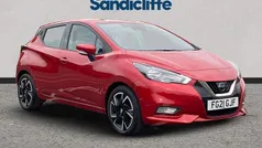 Red Used 2021 Nissan Micra Acenta Hatchback | £10,516 (Fair price)
