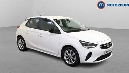 Used Vauxhall Corsa 75 HP (55 kW) 2021 White Hatchback