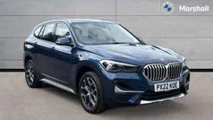 Phytonic blue metallic paint Used 2022 BMW X1 xLine SUV | £22,763 (Fair price)
