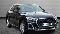 Black Used 2022 Audi Q5 S-Line SUV | £29,950 (Fair price)