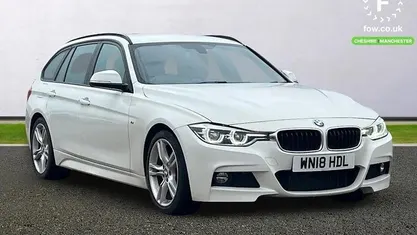 Used BMW 320 M Sport 190 HP (139 kW) 2018 White Estate