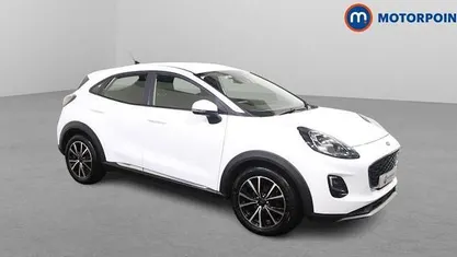 White Used 2023 Ford Puma Titanium Hatchback | £15,349 (Fair price)