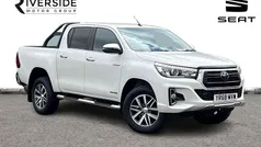 White Used 2018 Toyota HiLux Pickup | £22,788 (Fair price)