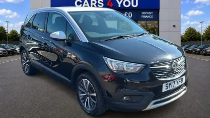 Used Vauxhall Crossland X Elite 110 HP (80 kW) 2017 Black SUV