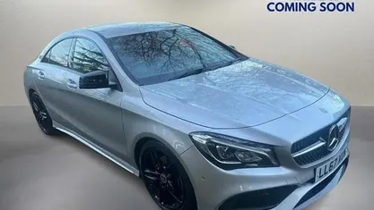Silver Used 2017 Mercedes CLA220 AMG line Sedan | £13,950 (Fair price)