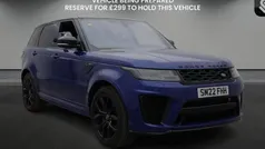 Used 2021 Land Rover Range Rover Sport SVR SUV | £52,500 (Fair price)