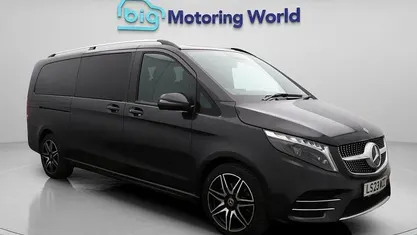 Grey Used 2023 Mercedes V300 AMG line MPV | £54,800 (Good price)