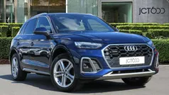 Blue Used 2022 Audi Q5 S-Line SUV | £27,250 (Good price)