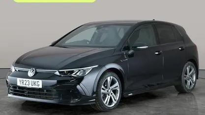 Black Used 2023 VW Golf VIII R-line Hatchback | £20,187 (Fair price)