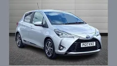 Tyrol silver Used 2017 Toyota Yaris Hybrid Hatchback | £12,250 (Fair price)