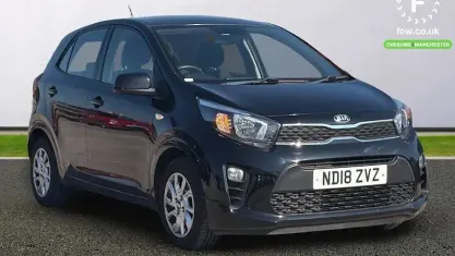Used Kia Picanto 84 HP (61 kW) 2018 Black Hatchback