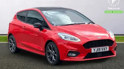Second-hand Ford Fiesta ST-Line 125 CP (91 kW) 2019 Roșu Hatchback