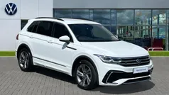 Pure white Used 2023 VW Tiguan R-line Edition SUV | £28,263 (Fair price)