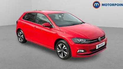 Used VW Polo Match 80 HP (58 kW) 2021 Red Hatchback