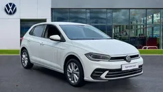 Pure white Used 2024 VW Polo Style Hatchback | £19,316 (Fair price)