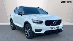 White Used 2021 Volvo XC40 R-Design Pro SUV | £24,888 (Fair price)