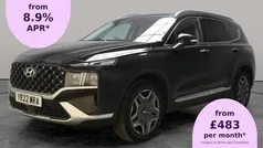 Black Used 2022 Hyundai Santa Fe Ultimate SUV | £31,712 (Fair price)