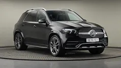 Obsidian black metallic finish Used 2021 Mercedes GLE350 AMG line SUV | £38,650 (Fair price)