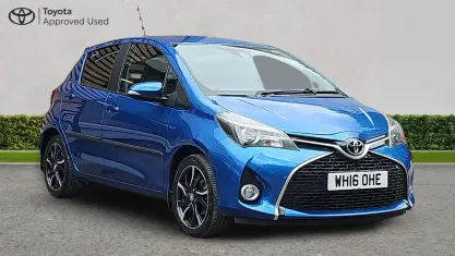 Used Toyota Yaris Multidrive S 99 HP (72 kW) 2016 Island blue Hatchback