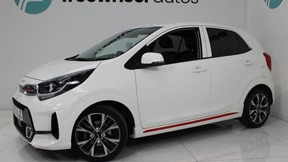Używany Kia Picanto GT-Line 67 KM (49 kW) 2023 Biały Hatchback