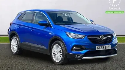 Used Vauxhall Grandland X 131 HP (96 kW) 2019 Blue SUV
