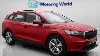 Used Skoda Enyaq iV ecoSuite 150 kW (204 HP) 2022 Red SUV