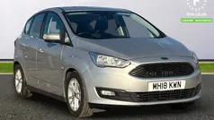 Silver Used 2018 Ford C-MAX Zetec MPV | £8,799 (Fair price)