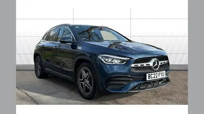 Used Mercedes GLA180 AMG Line Premium 136 HP (100 kW) 2022 Blue SUV